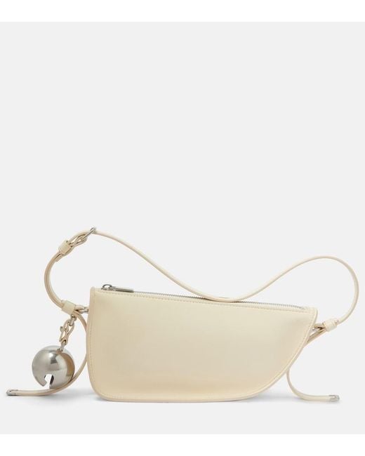 Burberry Natural Shield Mini Leather Shoulder Bag