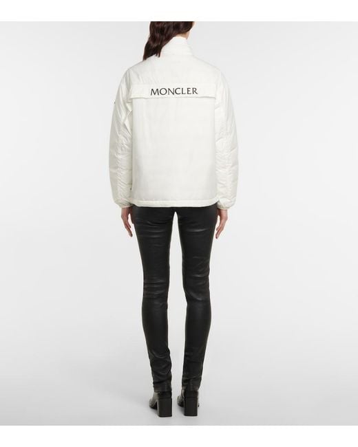 Moncler White Menchib Down Jacket