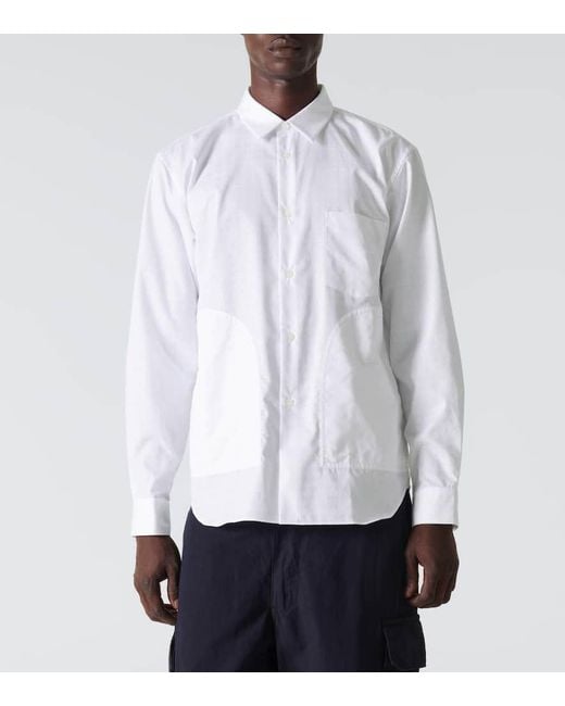 Comme des Garçons Hemd aus Baumwoll-Jacquard in White für Herren