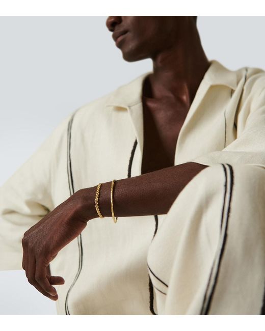 Octavia Elizabeth White 18Kt Cuff Bracelet for men