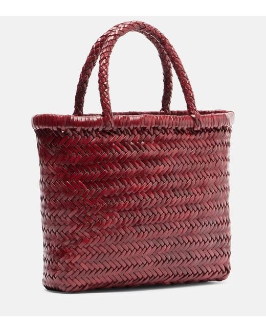 Rixo Red X Dragon Diffusion Lysia Mini Top-Handle Bag
