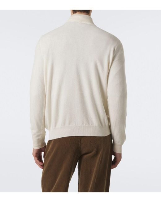 Pull En Cachemire Kiton pour homme en coloris White