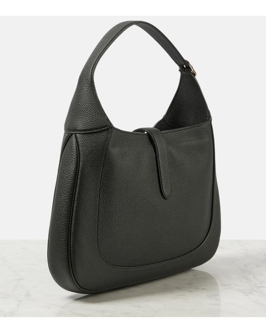 Gucci Black Jackie 1961 Large Bag, Leather