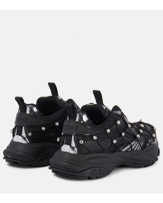 Versace Black Mercury M_vs_02 Sneakers