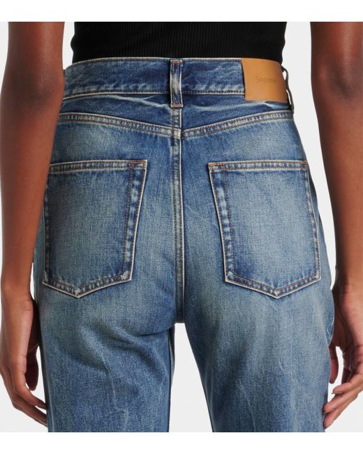 Saint Laurent Blue 90s Slim Jeans