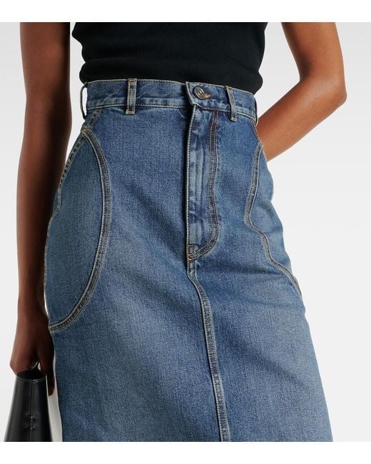 Alaïa Blue Skirts