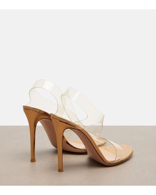 Gianvito Rossi Natural Metropolis Tpu Sandals