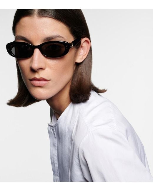 Dior Blue Ovale Sonnenbrille Dior Oblique B1I