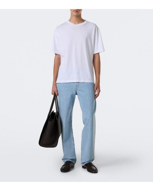 Borsa Marlo 17 di The Row in Black da Uomo