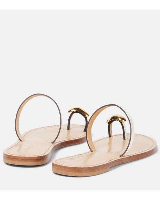 Amanu Natural Kibera Leather Sandals