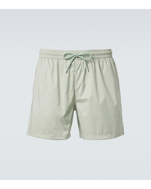 Fedeli Green Madeira Swim Trunks for men