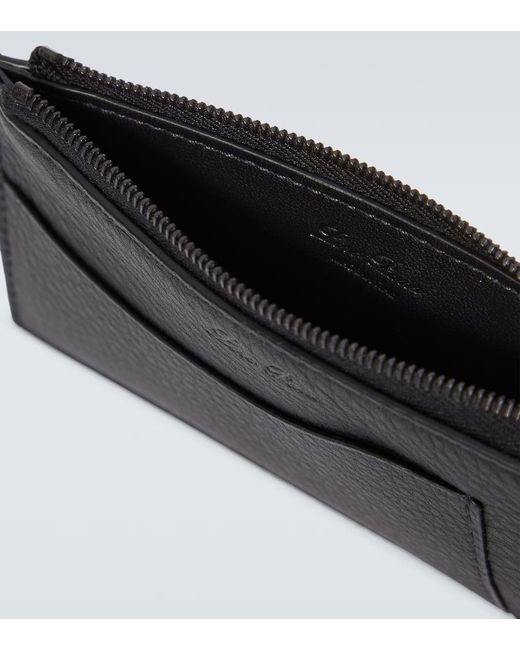 【Loro Piana】 Extra leather card case Loro Piana Extra leather card holder Loro Piana