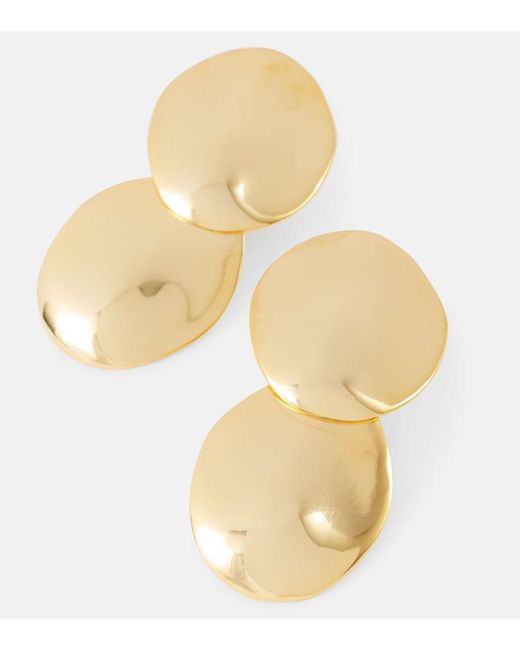 Jennifer Behr Natural Issey 18Kt-Plated Drop Earrings