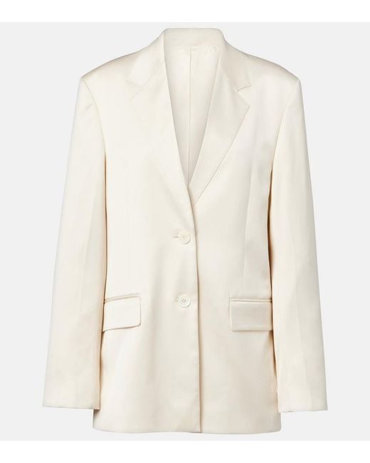 Totême Natural Satin Blazer