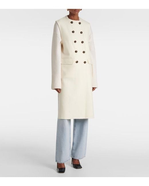 Veronica Beard Natural Hoxton Wool-Blend Vest