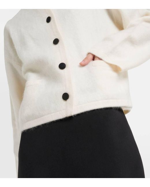Lisa Yang White Kiana Cashmere Jacket
