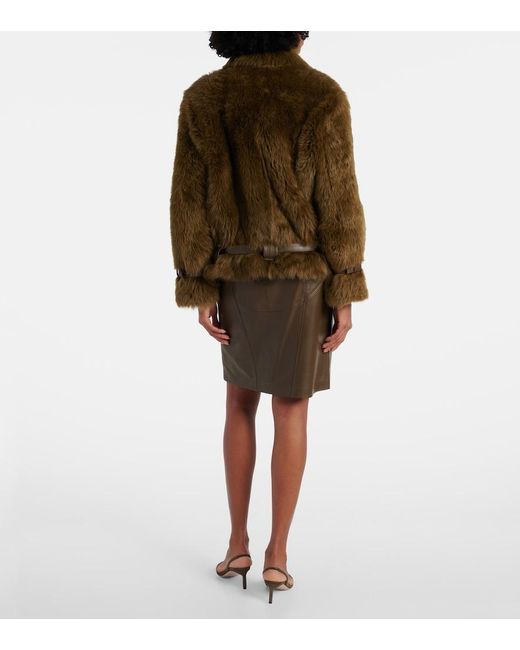Tom Ford Brown Shearling Jacket