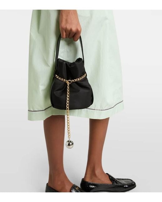 Prada Black Petit Sac Re-Nylon Bucket Bag