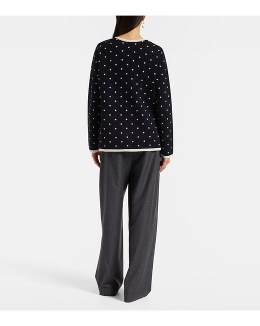 Rixo Black Cardigan Mirja Aus Einem Wollgemisch