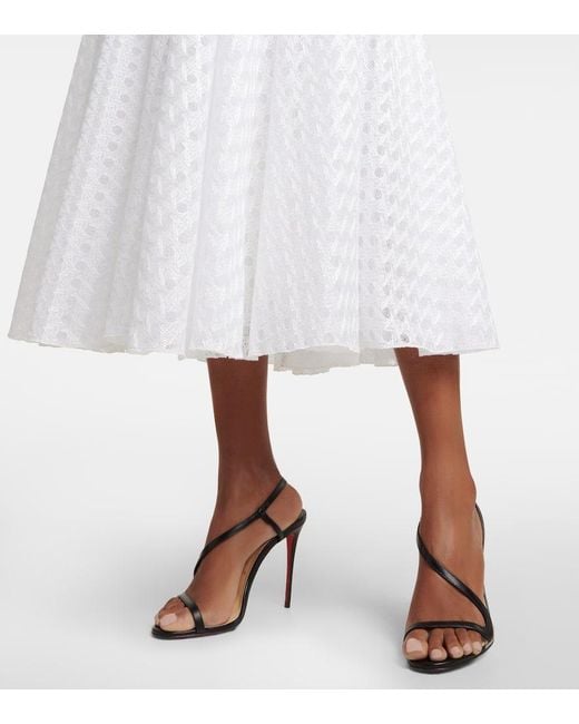 Christian Louboutin Black Rosalie Leather Sandals