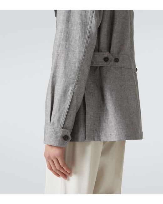 Giacca di Dunhill in Gray da Uomo