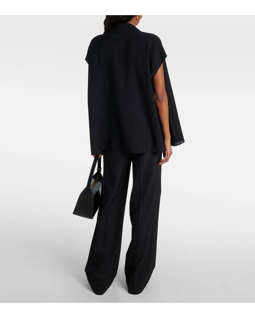 Joseph Black Antin Pleated Blouse