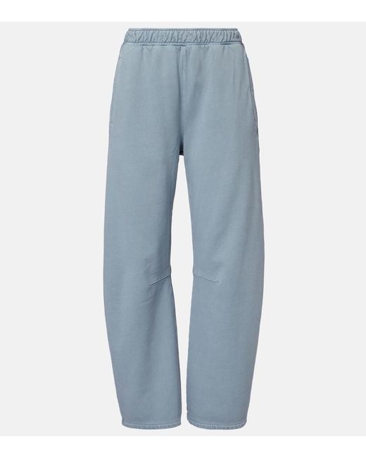Citizens of Humanity Blue Miro Cotton Fleece Sweatpants