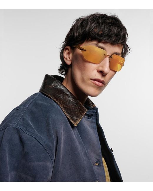 Prada Brown Square Sunglasses