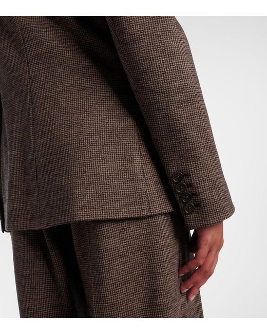 Ralph Lauren Brown Hailey Wool Blazer