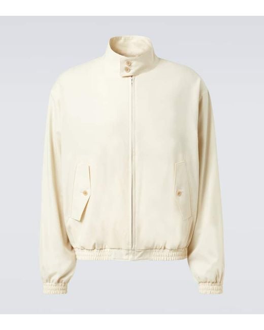 Auralee Natural Wool Blouson for men