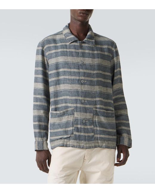 Sovracamicia di RRL in Gray da Uomo