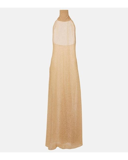 Oseree Natural Maxikleid Lumiere