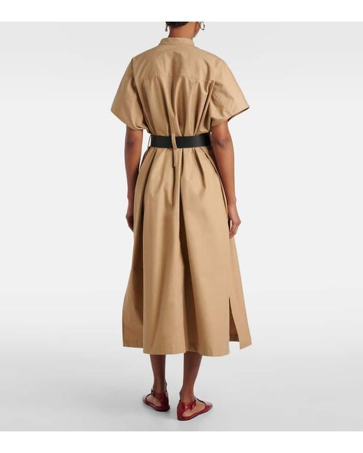 Abito Midi di Jil Sander in Natural