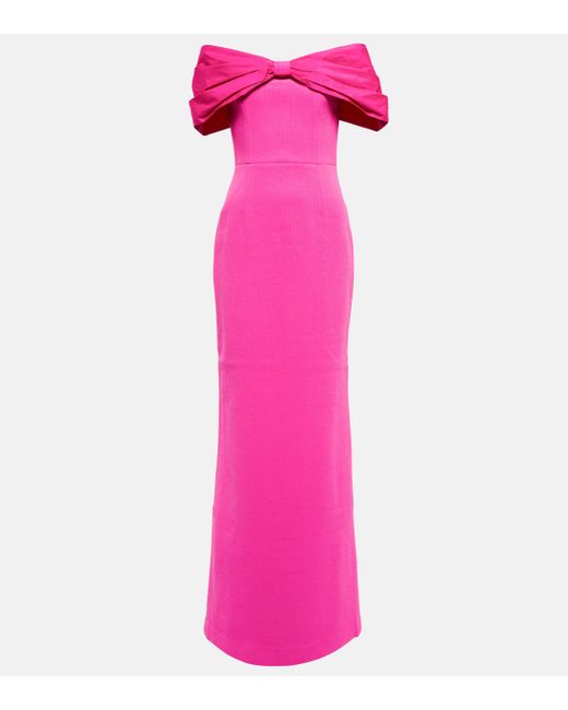 Rebecca Vallance Pink Cupid's Bow Gown