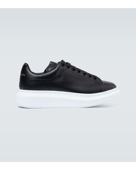 alexander mcqueen oversized sneakers black
