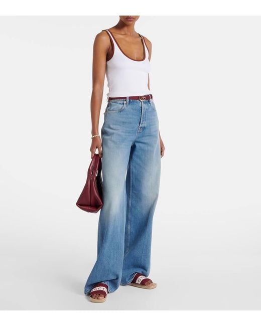 Sandali Espadrillas di Gucci in Brown