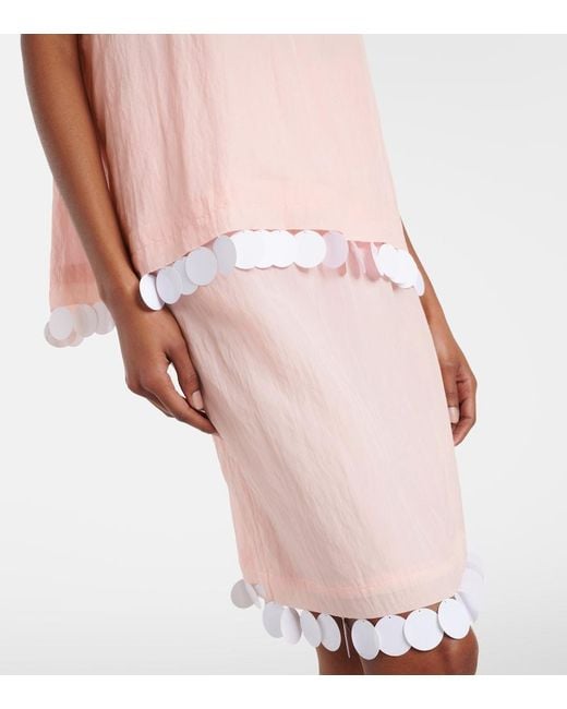 Plan C Pink Sequined Top