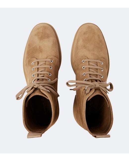 Gianvito Rossi Brown Richard Suede Desert Boots for men
