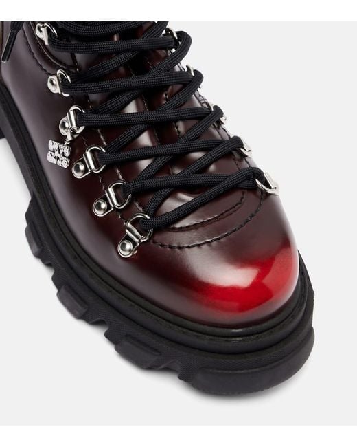 Ganni Black Platform Combat Boots