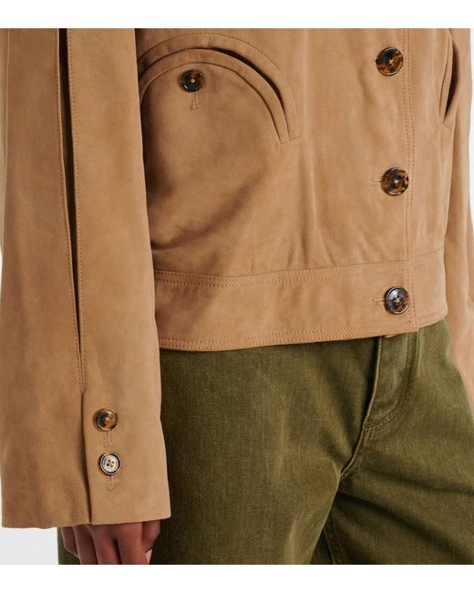 Blazé Milano Brown Kiso Suede Jacket