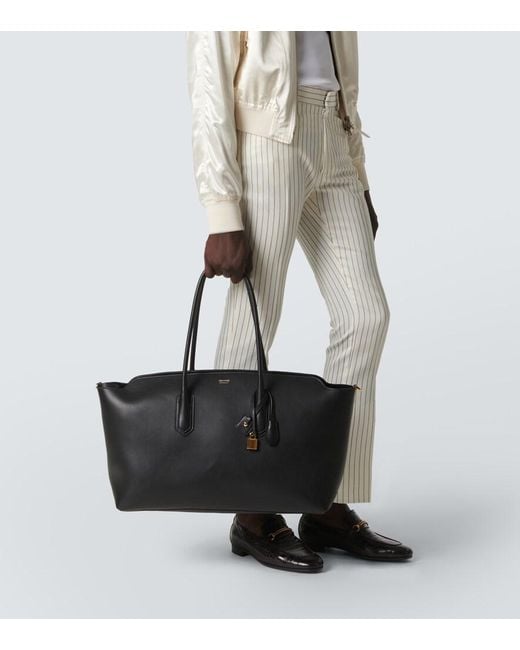 Tom Ford Tote Bag Alexander East West Aus Leder in Black für Herren