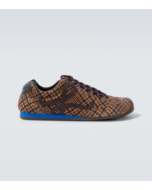 Loewe Sneakers Ballet Runner 2.0 Aus Veloursleder in Brown für Herren