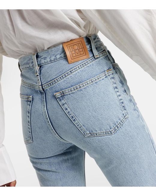 Jeans Rectos Totême de color Blue