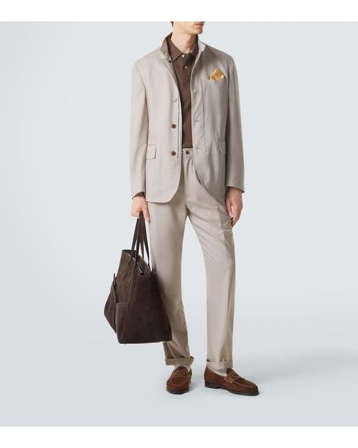 Dunhill Natural Wool Jacket for men