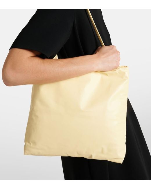 The Row Natural Schultertasche Pim Aus Leder