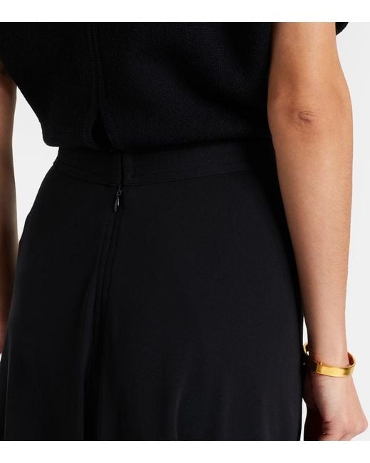 Totême  Black Midirock Aus Jersey