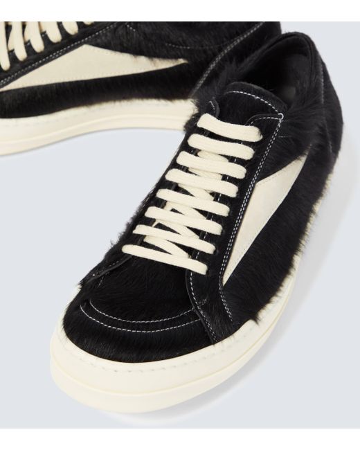 Rick Owens Black Vintage Low-top Sneakers for men
