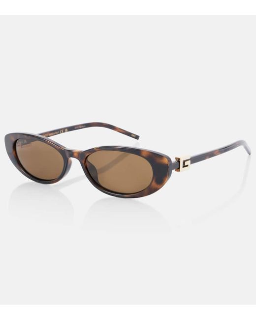 Gucci Brown Cat-Eye Sunglasses