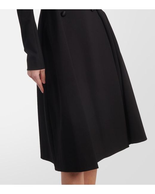 Dorothee Schumacher Black Emotional Essence Off-Shoulder Midi Dress