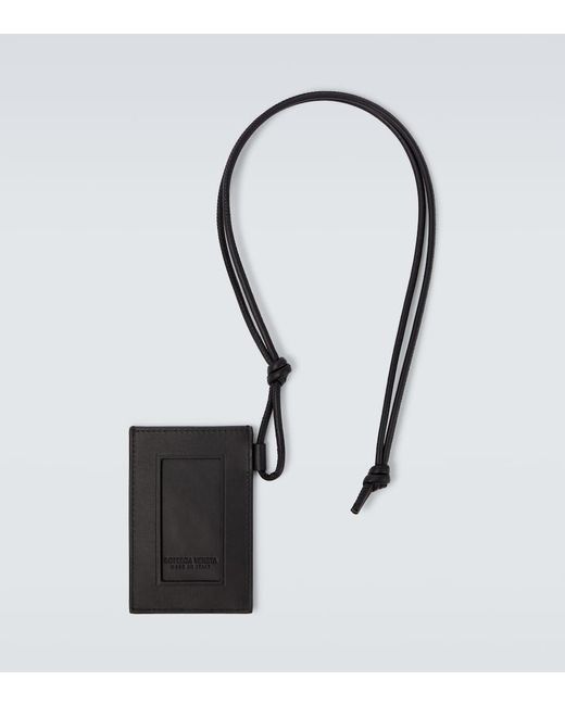 Targhetta Bagaglio di Bottega Veneta in Black da Uomo